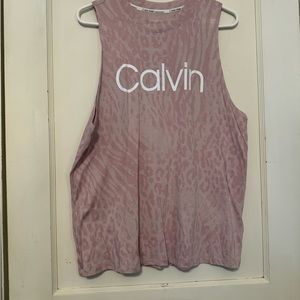 Calvin Klein sleeveless athletic top
